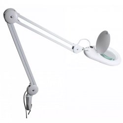 LED-es, nagyítós lámpa, asztallapra szerelhető NKLL 05