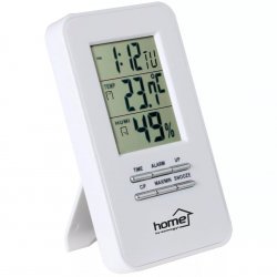 Hő- és páratartalom-mérő ébresztőórával HC 13