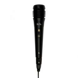 Kézi mikrofon, fekete, XLR-6,3mm M 61