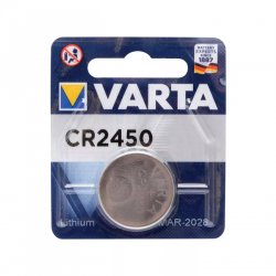 CR2450 Varta 3V gombelem, Litium VARTA CR2450