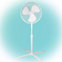 Állványos ventilátor, fehér, 40 cm, 45 W SF 40 WH/M