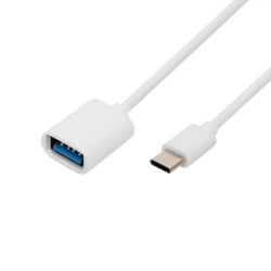 OTG kábel, USB-C dugó - USB aljzat